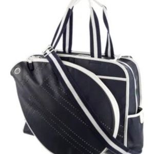 Tory Burch Tennis Tote - Navy Blue Nylon